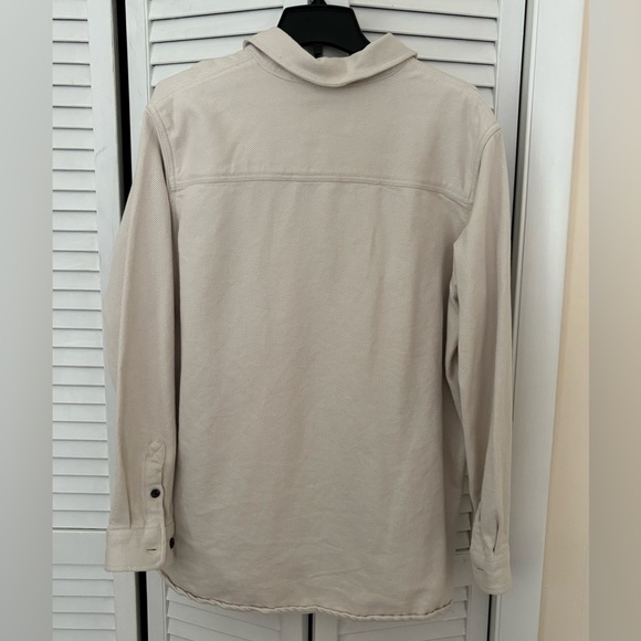 Carhartt Women’s Twill Button Shacket Stone Washed Khaki  Size XL - Picture 6 of 6